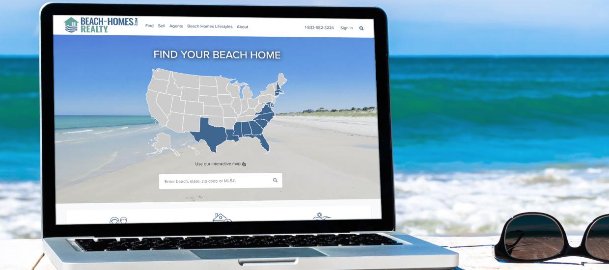 Beach Homes Realty Launches Website for Coastal Property Searches in 14 States