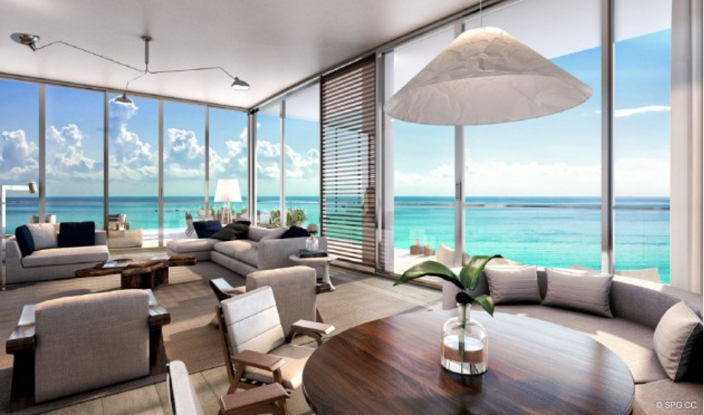 beautiful window views of the ocean with expansive glass windows