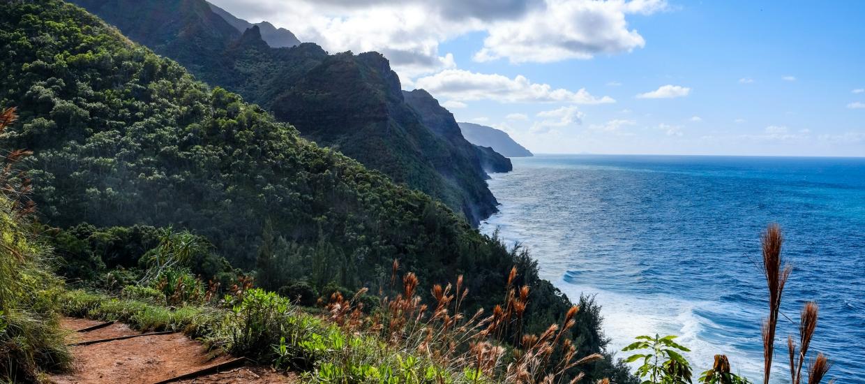 Kalalau Train in Kauai, Hawaii