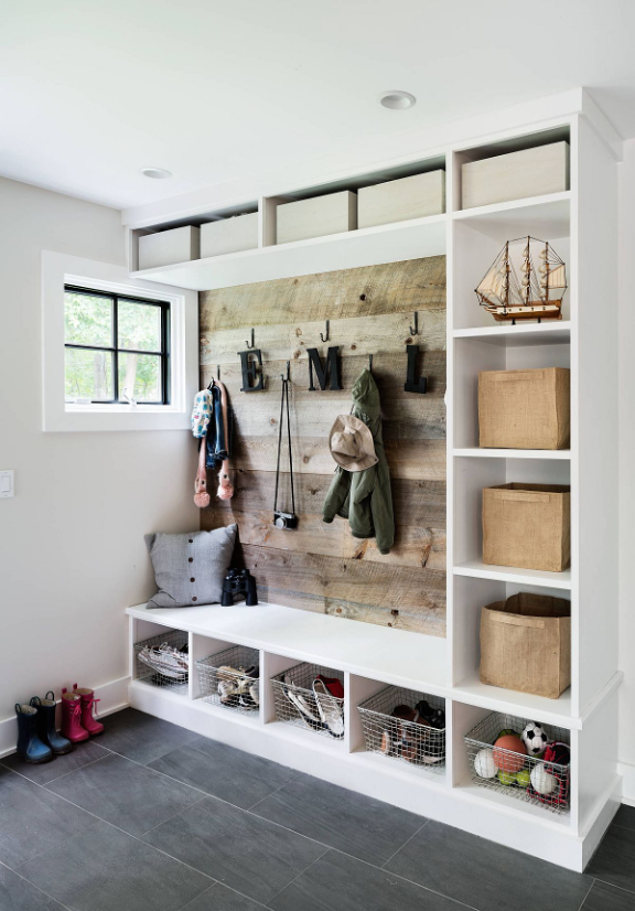 Regional Character, using locally sourced materials to characterize your beach mudroom