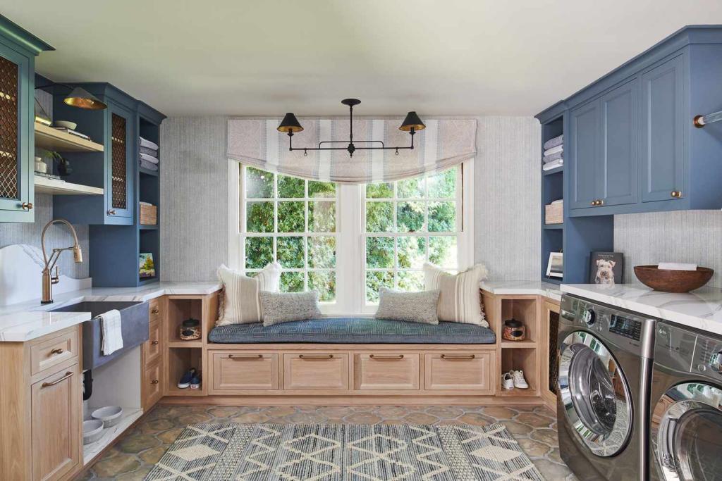 Spin Cycle Chic: The Laundry Room Grooming Zone pet spa