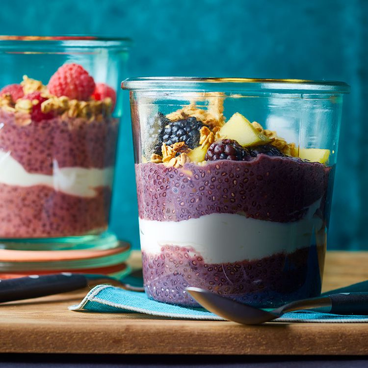 Berry-Chia Pudding — Southeast Coastal Brightness
