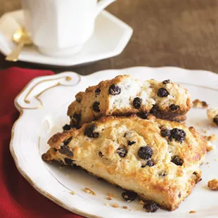 Meyer Lemon & Dried Blueberry Scones — Upper East Coast Comfort
