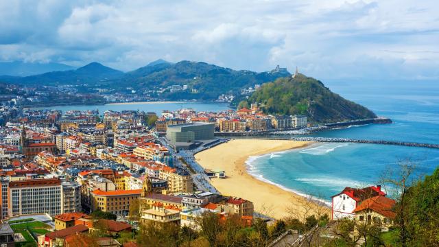 San Sebastian, Spain. Photo courtesy of Xantana/Getty Images via Architectural Digest