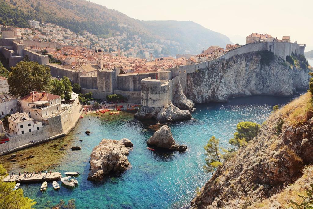 Dubrovnik, Croatia coastline scenery