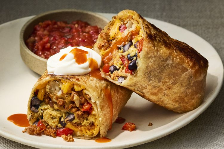 Chorizo, Potato & Bean Breakfast Burritos — Gulf Coast & Texas Flair
