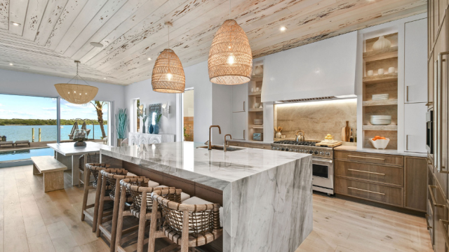 well-executed Kitchen remodel for a coastal home