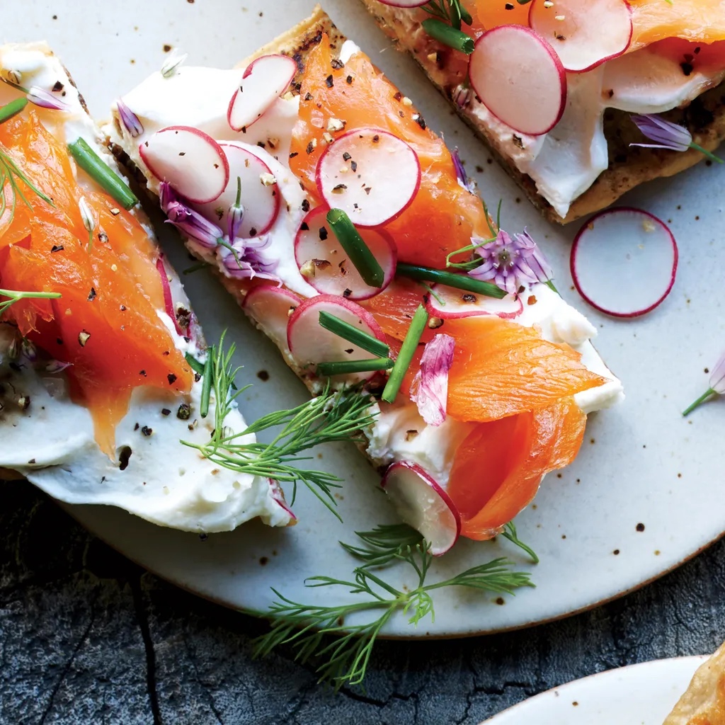 flatbread sandwiches for the beach picnic