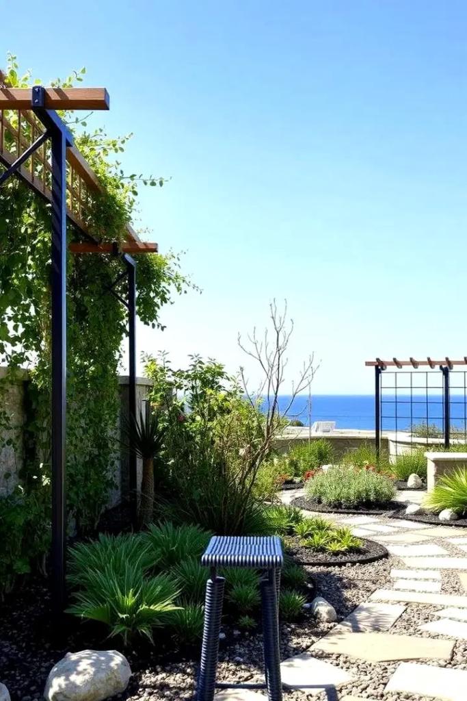 Coastal Trellis Screens and Vertical Gardens