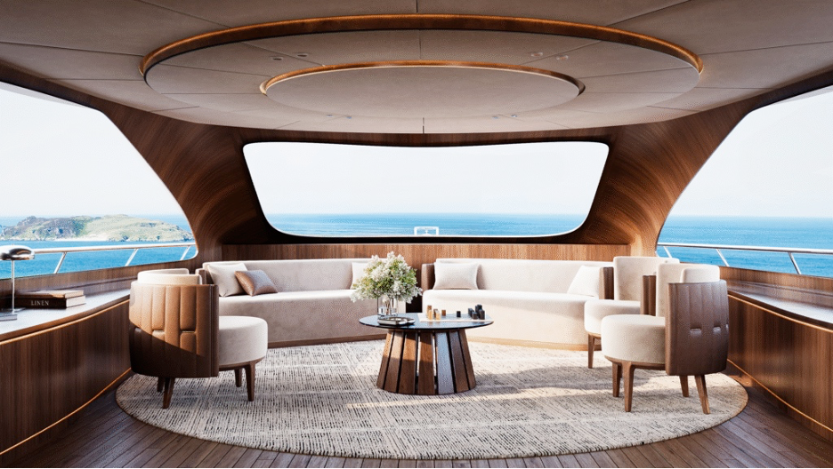 Luxury yacht interior design trends
