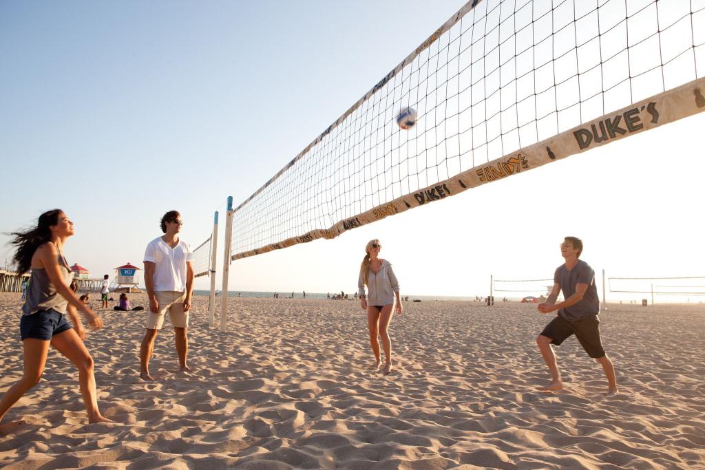 Turn the Beach Into Your Playground with beach volleyball
